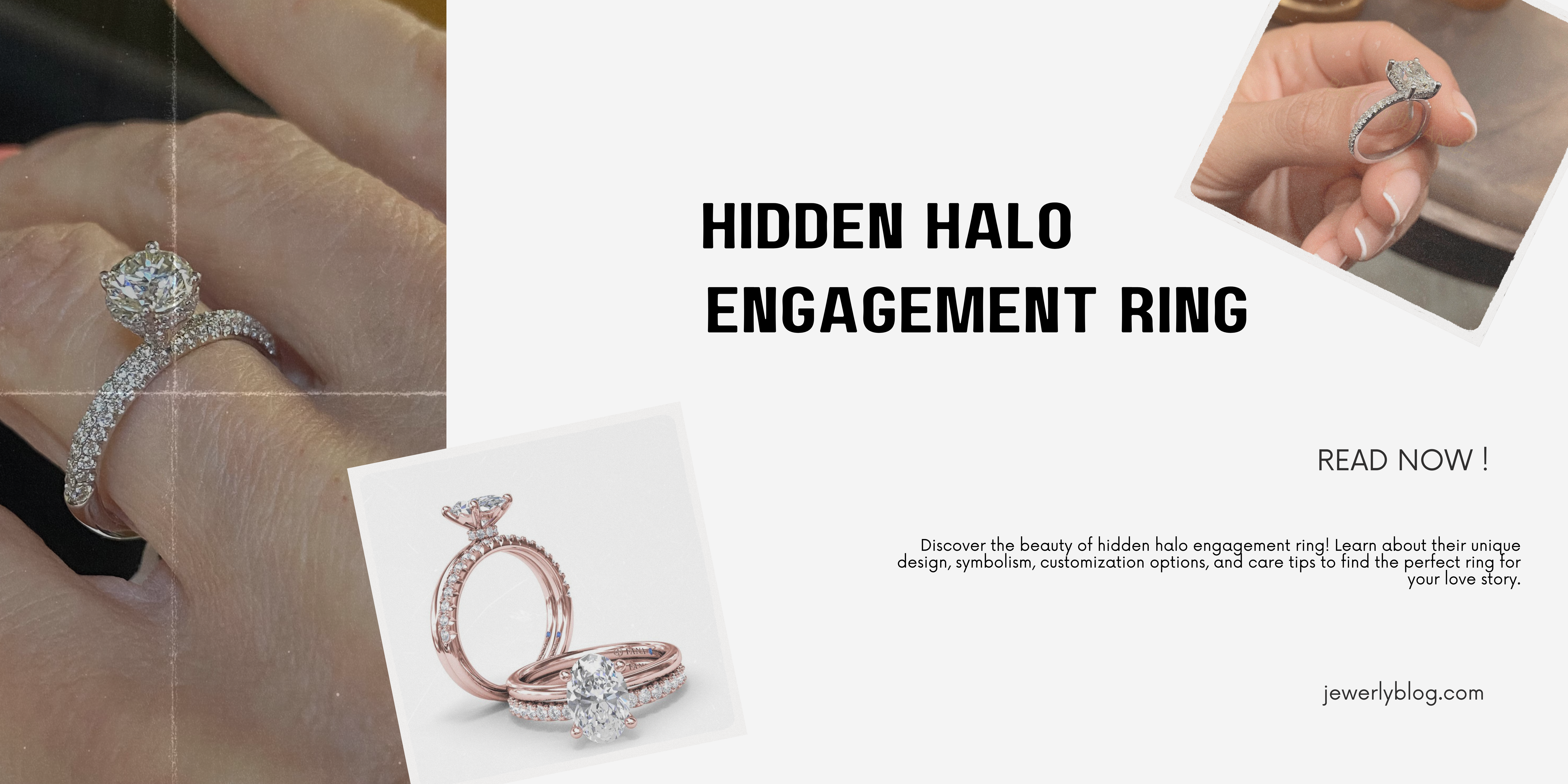 hidden halo engagement ring - Full Information