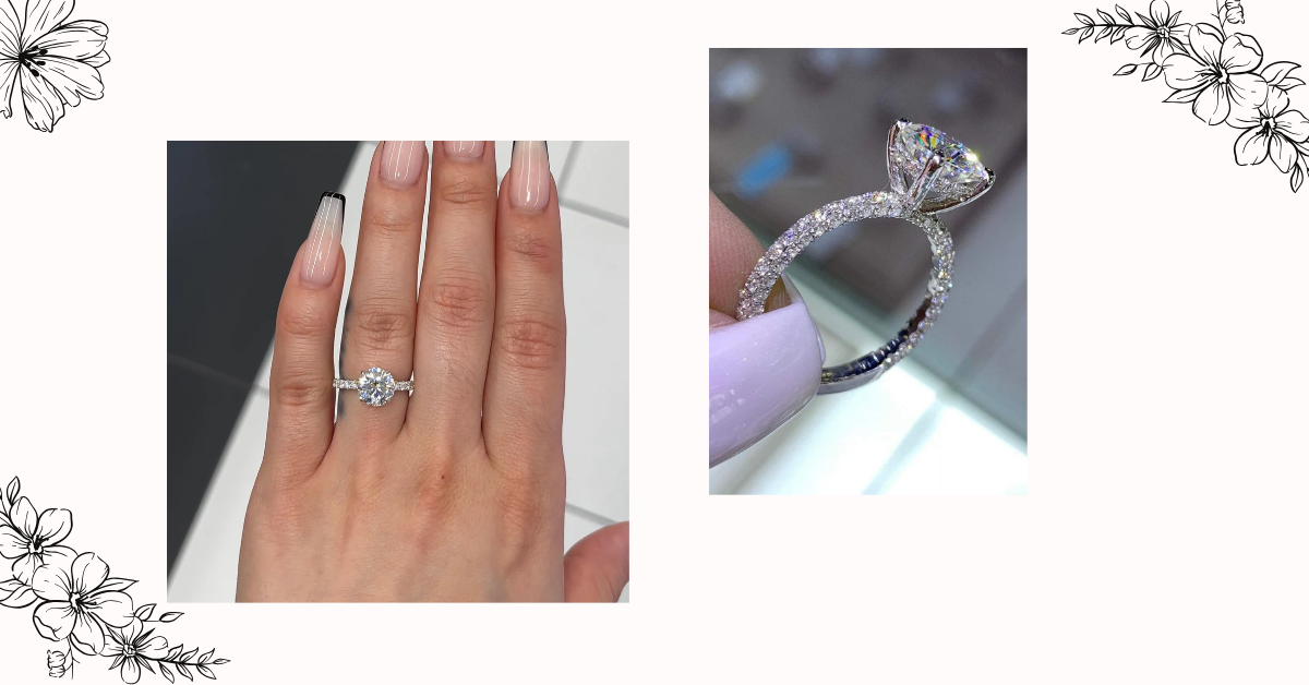 Round Engagement Rings For Bridal