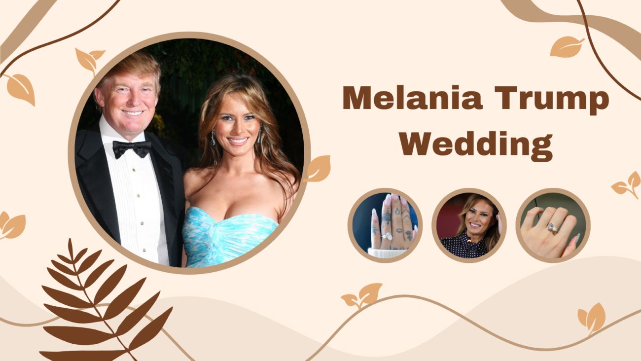 Melania trump wedding