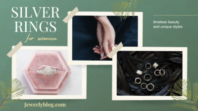 silver rings for women