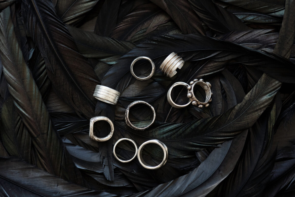 silver rings for women
