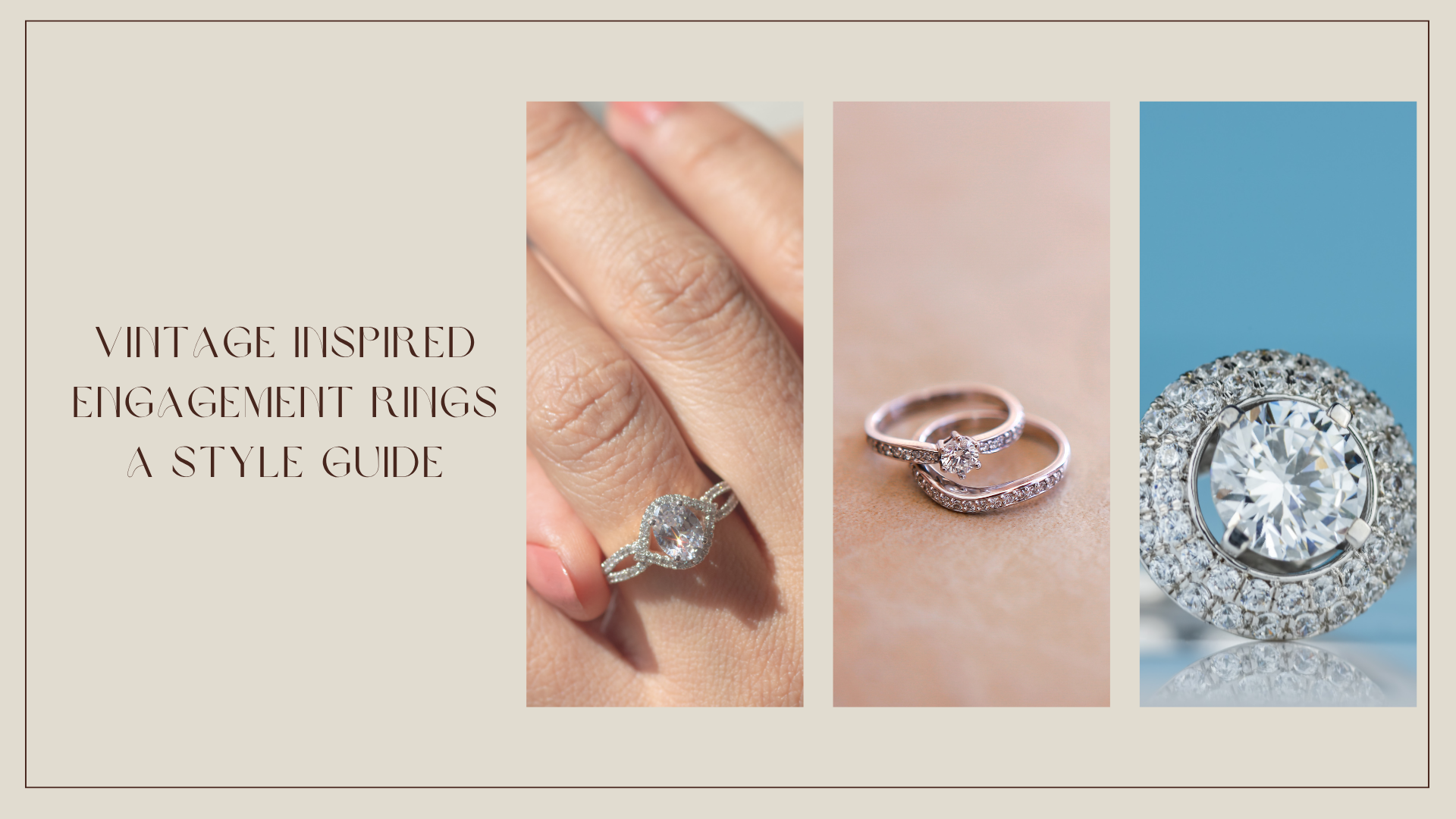 vintage inspired engagement rings