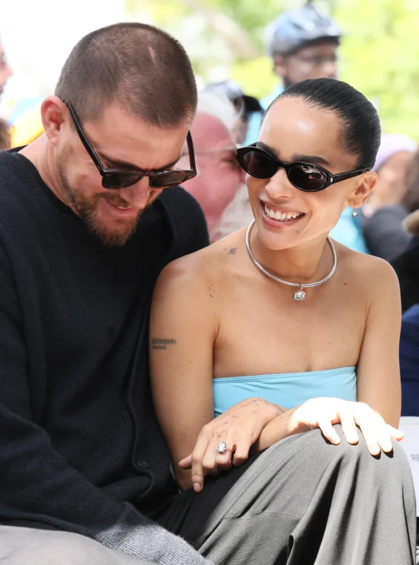 zoë kravitz engagement ring